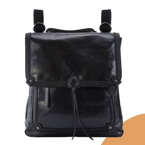 The Sak Ventura Leather Backpack BlackSilver
